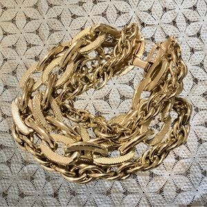 Gold Color Link Bracelet